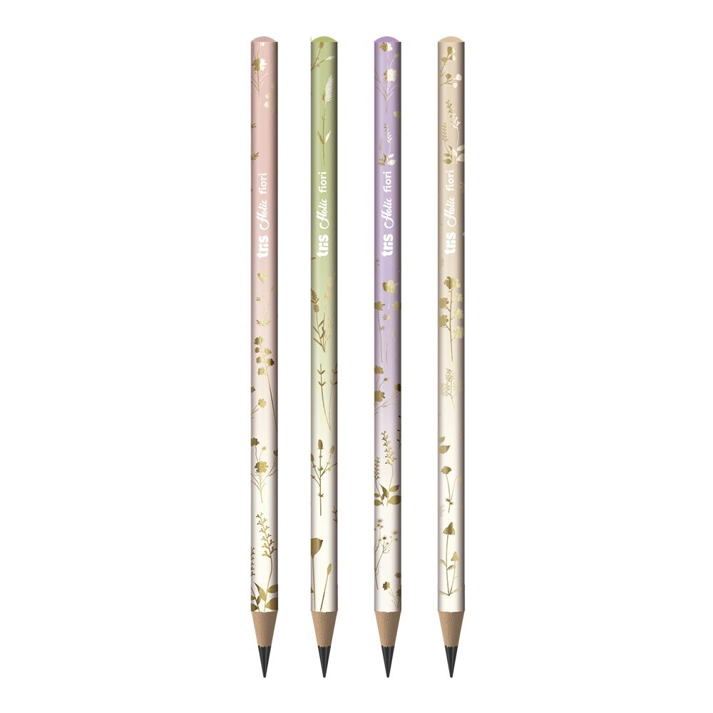 lapis-grafite-fiori-tris-2.jpg Lápis Grafite Holic Fiori - Tris - Imagem 1
