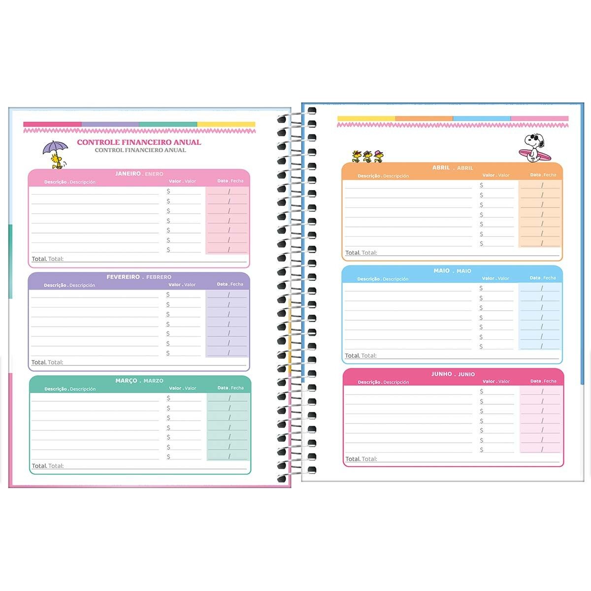 planner-espiral-177-x-24-cm-snoopy-2026-301353-5.jpg Planner 2026 Espiral Snoopy 177x240mm - Tilibra - Imagem 6