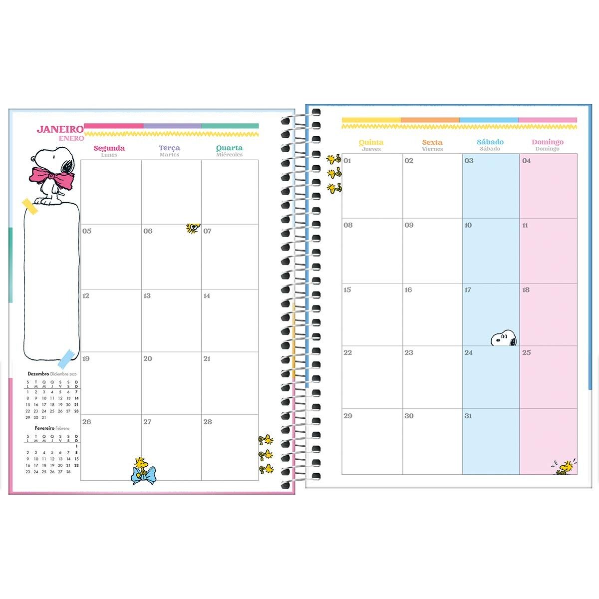 planner-espiral-177-x-24-cm-snoopy-2026-301353-7.jpg Planner 2026 Espiral Snoopy 177x240mm - Tilibra - Imagem 8