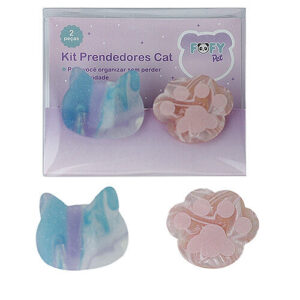 Blister Prendedores de Papel Cat c/ 2und - Fofy