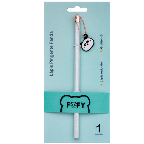 110925.jpg Lápis Pingente Panda  - Fofy - Imagem 1