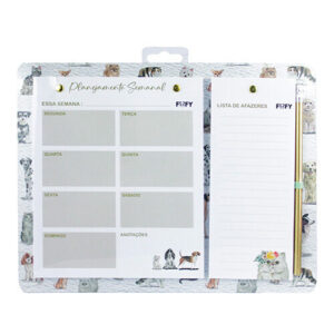 Planner Semanal Pet - Fofy