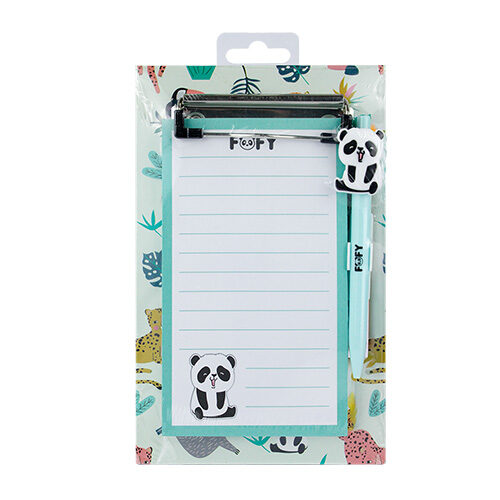 112790.jpg Kit Prancheta Pandinha - Fofy - Imagem 1