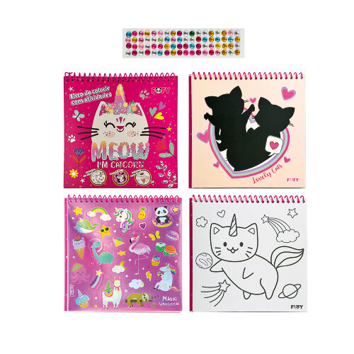 116293-2.jpg Livro De Colorir Cute - Fofy - Imagem 2