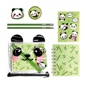 Kit Escolar Panda - Fofy