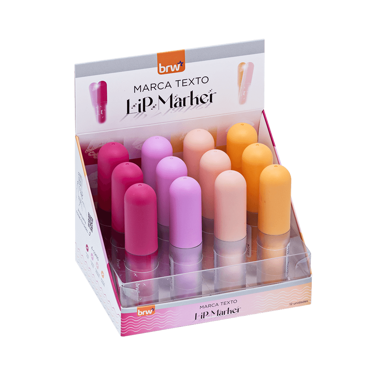 176930-1200-1200.png Mini Marca-Texto Lip Marker Batom/Gloss - BRW - Imagem 3