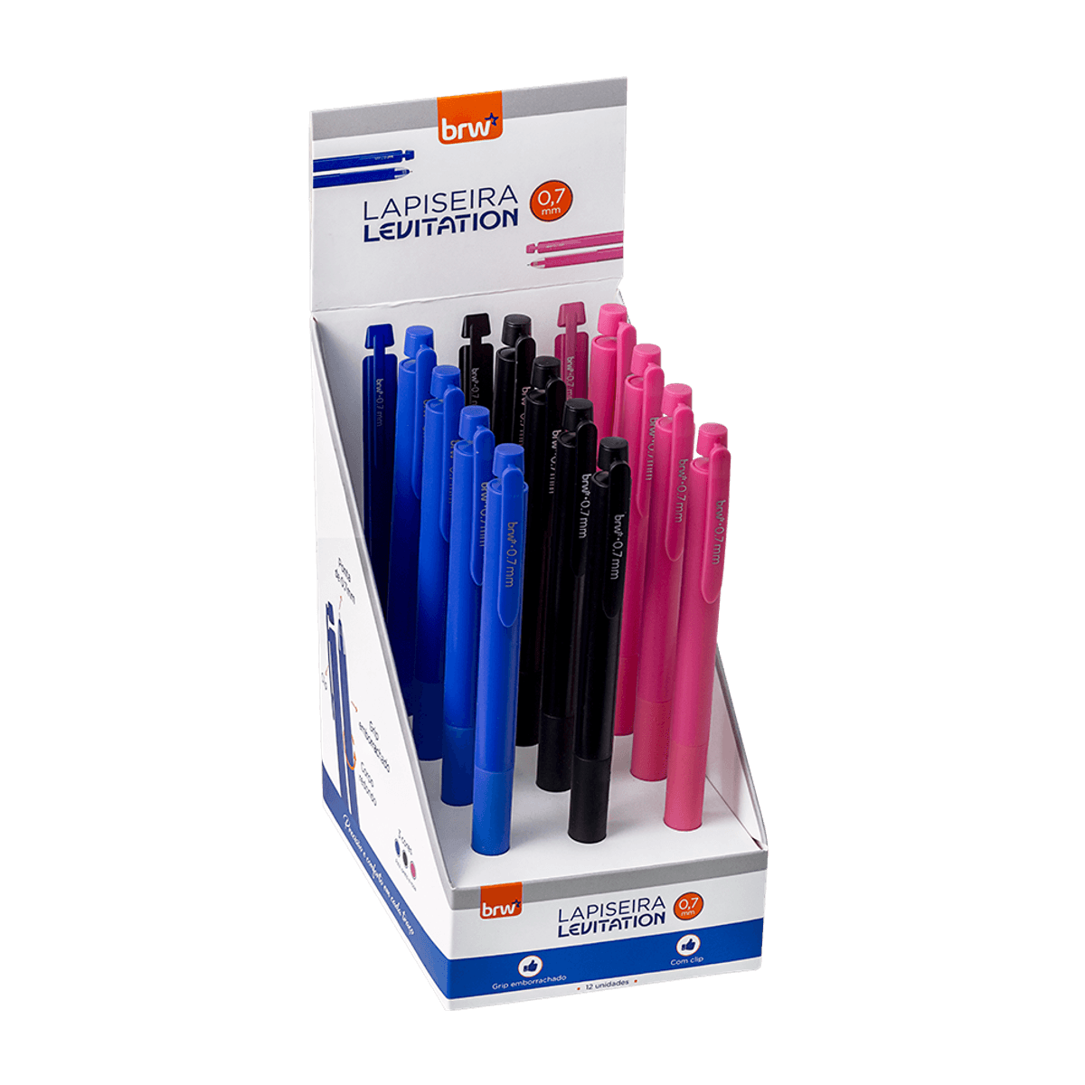177138-1200-1200.png Lapiseira Plástica 0.7mm Levitation - BRW - Imagem 2