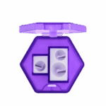 Apontador Plástico Triplo C/ Depósito - BRW - Imagem 2