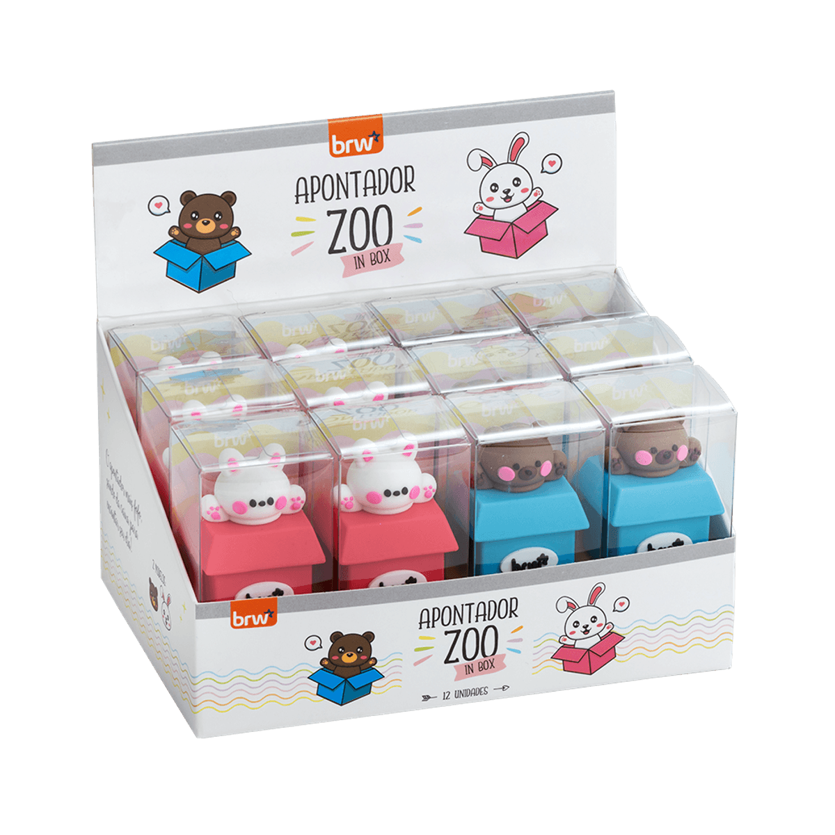 181916-1200-1200.png Apontador Plástico Zoo In Box - BRW - Imagem 3