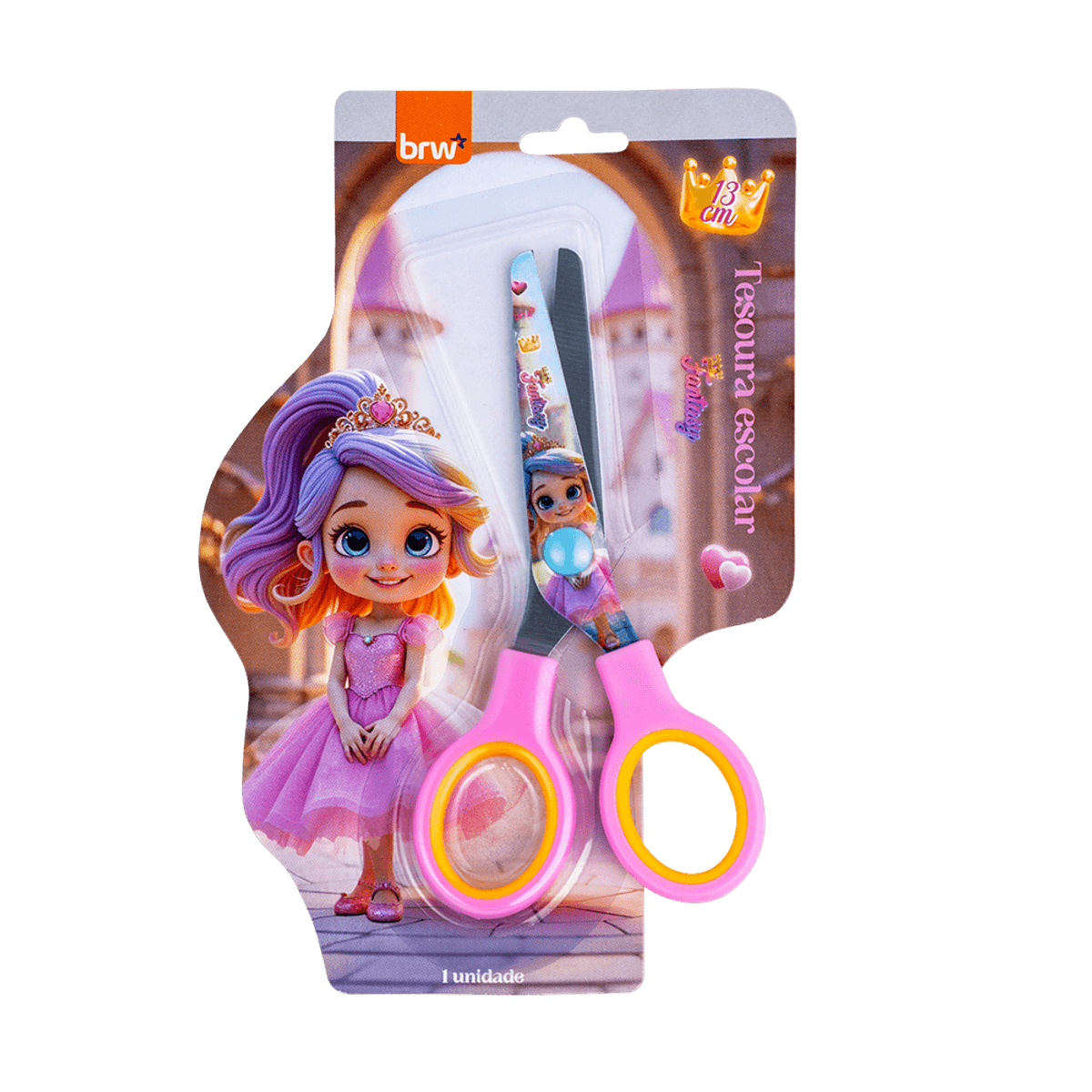 181934-1200-1200.png Tesoura De Aço 13cm Fantasy - BRW - Imagem 1