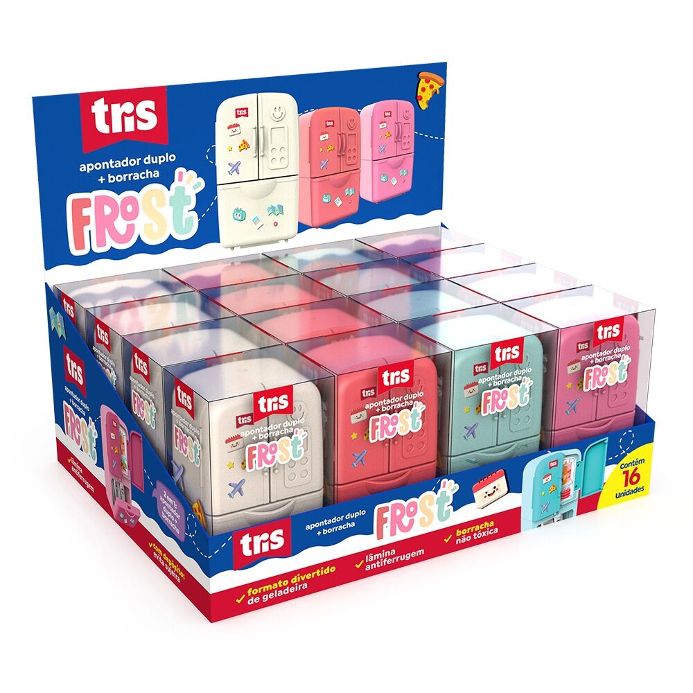 Apontador-Duplo-com-Dep-sito-Borracha-Frost-Tris.jpg Apontador Duplo com Depósito + Borracha Frost - Tris - Imagem 3