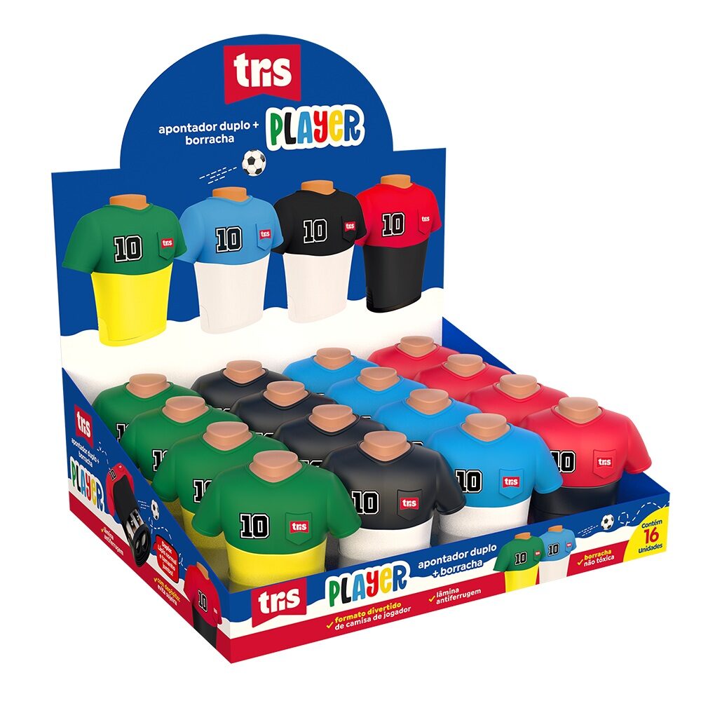 Apontador-Duplo-com-Dep-sito-Borracha-Player-Tris-display.jpg Apontador Duplo com Depósito + Borracha Player - Tris - Imagem 3