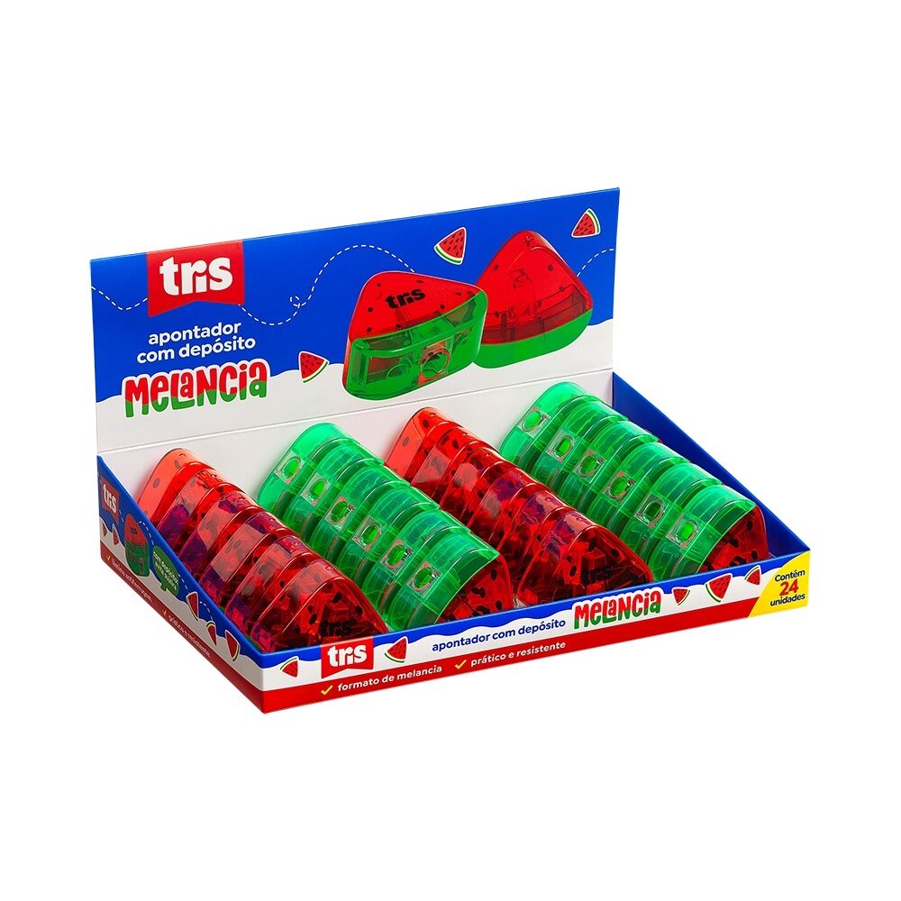 Apontador-com-Dep-sito-Melancia-Tris.jpg Apontador com Depósito Melancia - Tris - Imagem 4