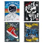 Caderno Universitário Pepper Masc 10 Mat/160 Folhas – Tilibra