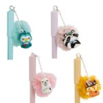 Caneta Esferográfica Gel Apagável Pompom Animals 0.7mm - BRW