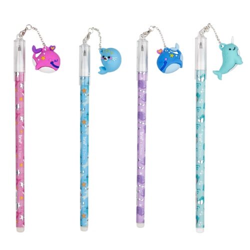 Caneta-Esferogr-fica-Gel-Apag-vel-Sea-Animals-0-7mm-BRW.jpg Caneta Esferográfica Gel Apagável Sea Animals 0.7mm - BRW - Imagem 1