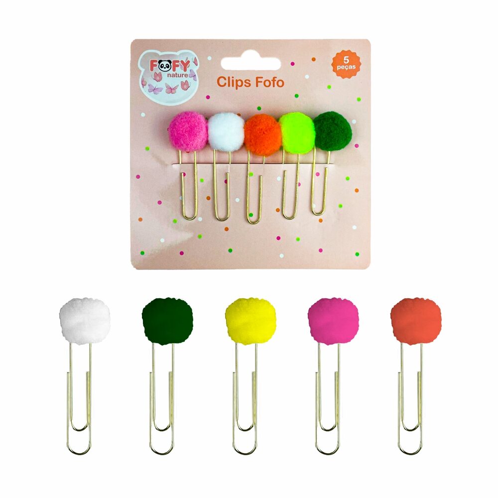 Clips-Fofo-Ff2514.jpg Blister Clips Fofo - Fofy - Imagem 1