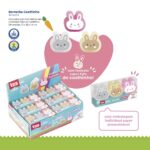 Conjunto Borracha Coelhinho Holic Fofurices c/ 3und - Tris - Imagem 3