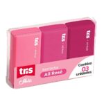 Conjunto Borracha Holic All Rose c/ 3und - Tris