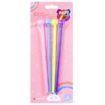 Blister Lápis Grafite Pompom Fashion c/ 4und - Fofy