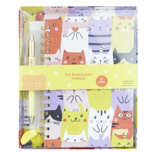 FF6093-113797-4-1.jpg Kit Anotação Felinos - Fofy - Imagem 3