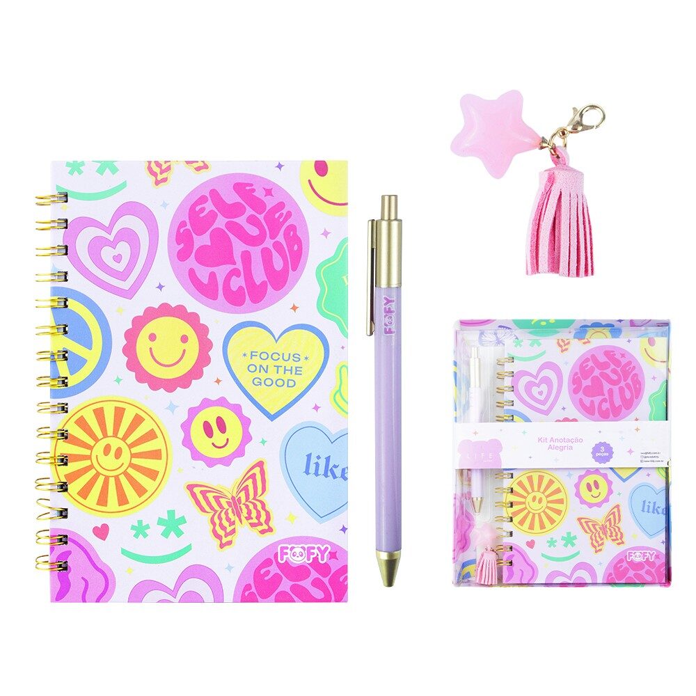 FF6094-113827-5-1.jpg Kit Anotação Alegria - Fofy - Imagem 1