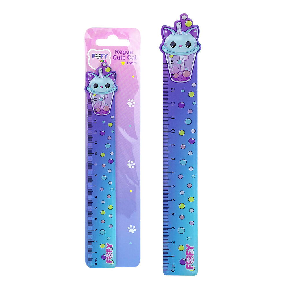 FF7811-2.jpg Régua Cute Cat - Fofy - Imagem 1