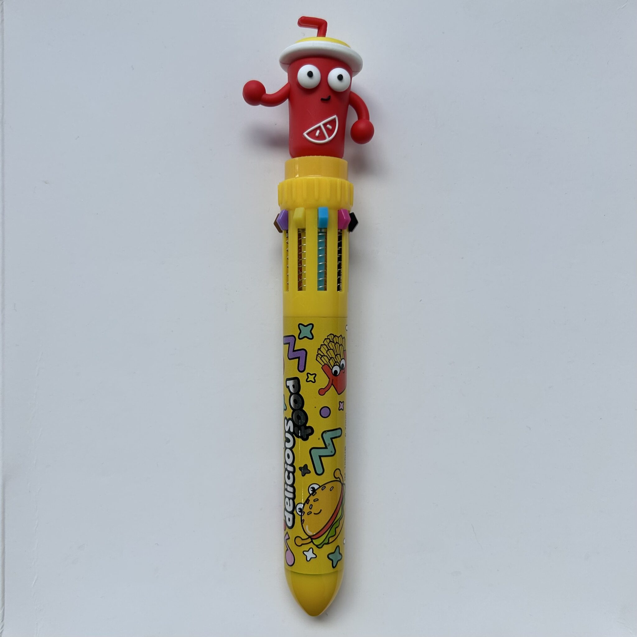 IMG-0318.jpg Caneta Fofa Lanches 10 cores - Importados - Imagem 2