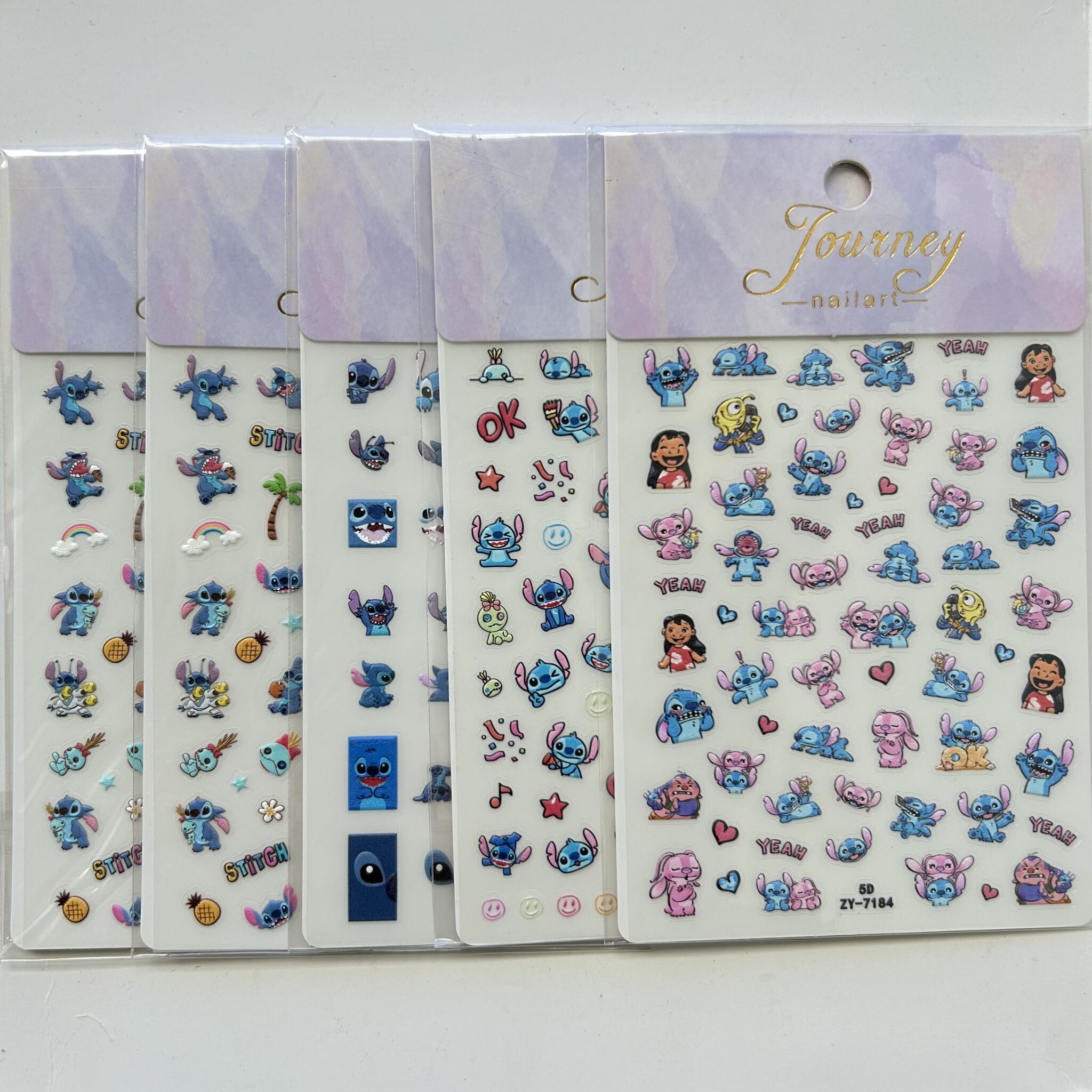 IMG-0357.jpg Adesivo para Unhas Stitch - Importados - Imagem 1