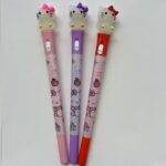 Caneta Fofa Led Hello Kitty - Importados