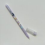 Caneta Fofa Gatinho com Estampa Glitterizada - Importados - Imagem 2