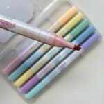 Conjunto Marca-Texto Estampado Retangular 6 Cores - Importados - Imagem 3