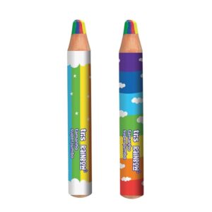 Lápis de Cor Rainbow Tamanho Super Jumbo Mina Multicolorida - Tris