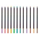 Lápis de Cor Vibes Noturna Tons Metálicos e Pastel 12 Cores - Tris - Imagem 2