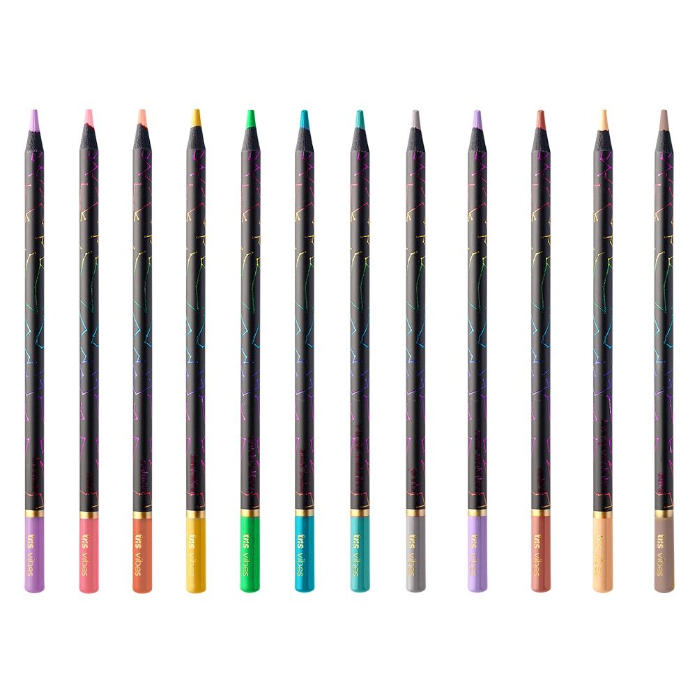 L-pis-de-Cor-Vibes-Noturna-Tons-Met-licos-e-Pastel-12-Cores-Tris-2.jpg Lápis de Cor Vibes Noturna Tons Metálicos e Pastel 12 Cores - Tris - Imagem 2