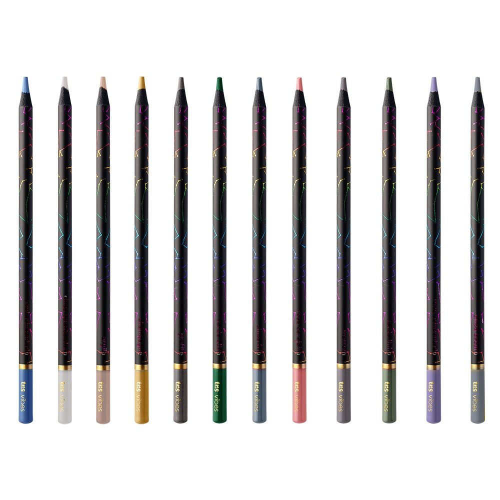 L-pis-de-Cor-Vibes-Noturna-Tons-Neutros-12-Cores-Tris-2.jpg Lápis de Cor Vibes Noturna Tons Neutros 12 Cores - Tris - Imagem 2