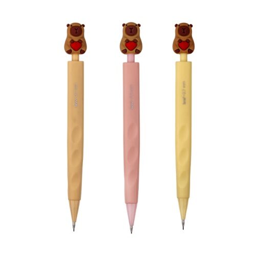 Lapiseira-Pl-stica-0-7mm-Capivara-BRW.jpg Lapiseira Plástica 0.7mm Capivara - BRW - Imagem 1