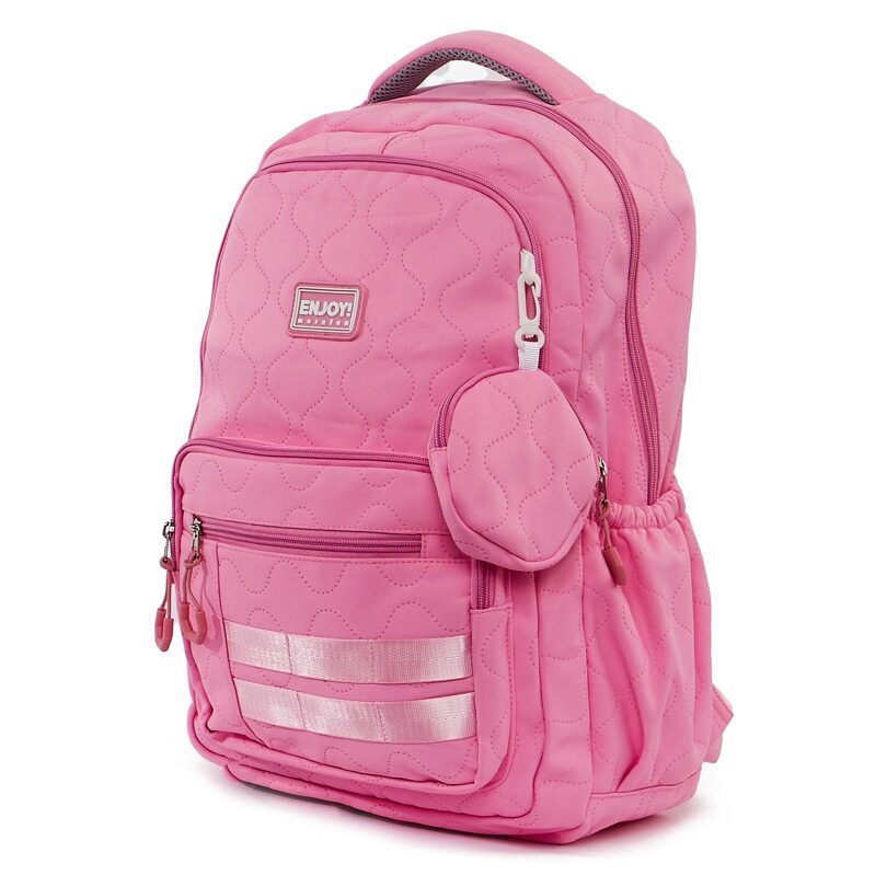 Mochila-Pink-com-Porta-Moedas-Qualis.jpg Mochila Pink com Porta Moedas - Qualis - Imagem 1