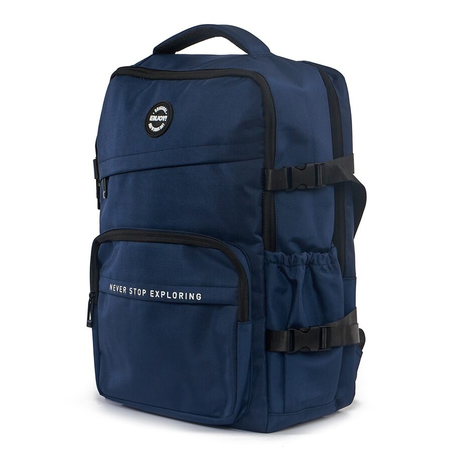 Mochila-Retangular-Azul-Marinho-Qualis.jpg Mochila Retangular Azul Marinho - Qualis - Imagem 1