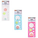 Régua Plástica 20cm Espirógrafo - BRW