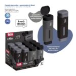 Borracha Retrátil e Apontador All Black - Tris - Imagem 3