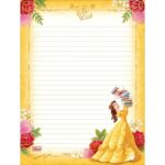 Bloco Papel de Carta Princesas 177x240mm 50 Folhas – Tilibra - Imagem 2