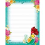 Bloco Papel de Carta Princesas 177x240mm 50 Folhas – Tilibra - Imagem 4
