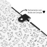 Pasta Sanfonada A4 Com Botão 5 Divisórias Pet Dogs ou Cats - Polibras - Imagem 3