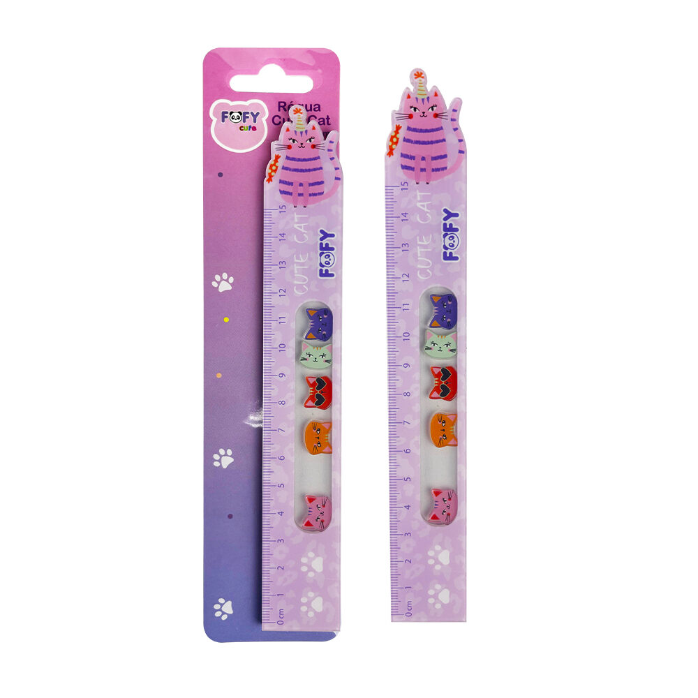 ff7809.jpg Régua Gatinho  - Fofy - Imagem 1