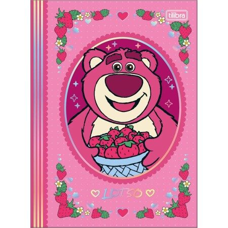 lotso1.jpg Caderno Brochura Luxo Colegial Lotso 80 Folhas – Tilibra - Imagem 2