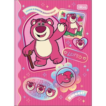 lotso2.jpg Caderno Brochura Luxo Colegial Lotso 80 Folhas – Tilibra - Imagem 3
