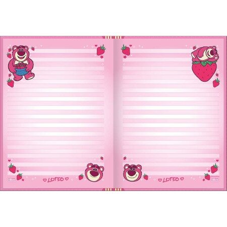 lotso6.jpg Caderno Brochura Luxo Colegial Lotso 80 Folhas – Tilibra - Imagem 7