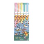 Estojo Marca-Texto Ursinho Pooh Duas Pontas Tons Pastel LeoeLeo Leonora - Imagem 2