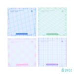 Bloco De Notas Xadrez 200 Folhas - Uniso